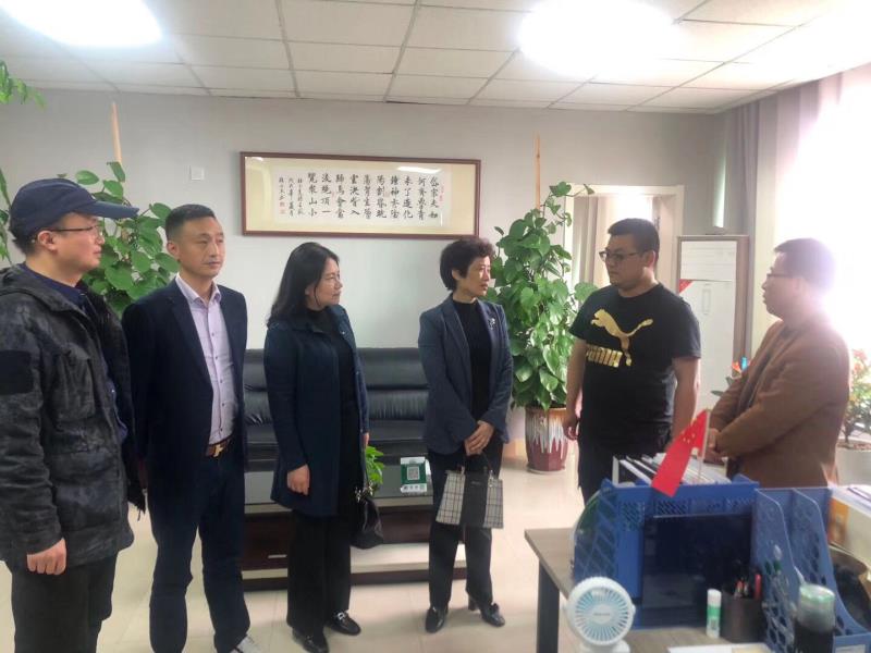 民建安庆宜秀区委调研服务业会员企业复工复产情况