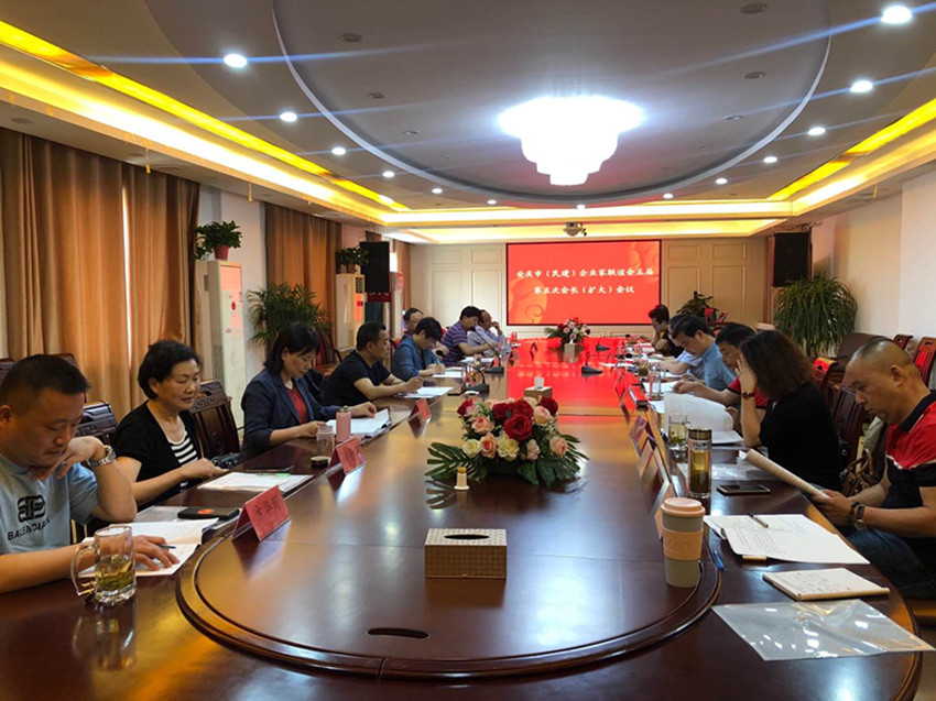 安庆市（民建）企联会召开五届五次会长（扩大）会议