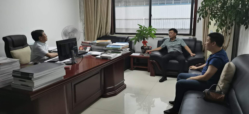 民建安庆市大观三支部走访会员企业单位