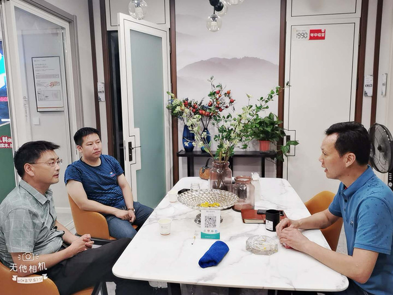 民建安庆市大观三支部走访会员企业单位