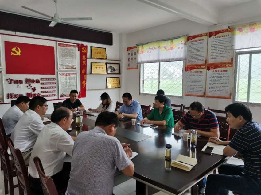 民建安庆市委会赴宿松县开展脱贫攻坚民主监督工作