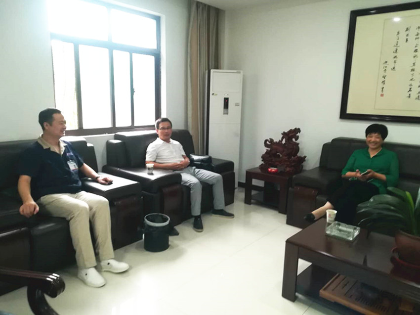 民建驻企工作组赴安徽长银矿业集团开展帮扶工作