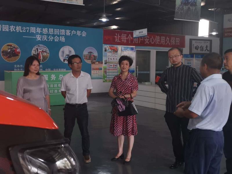 民建安庆宜秀区委走访会员企业 服务会员企业发展