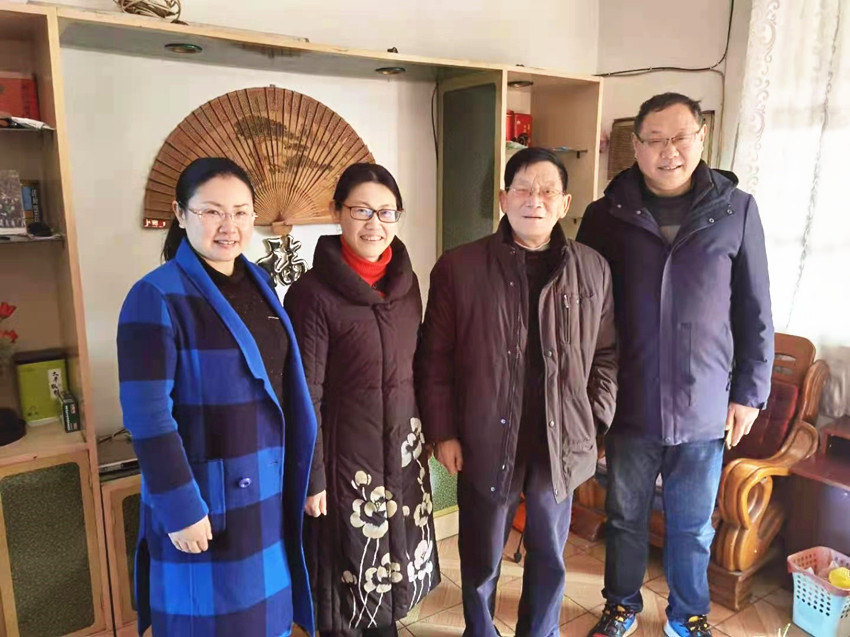 走访慰问老会员 真情关爱暖人心