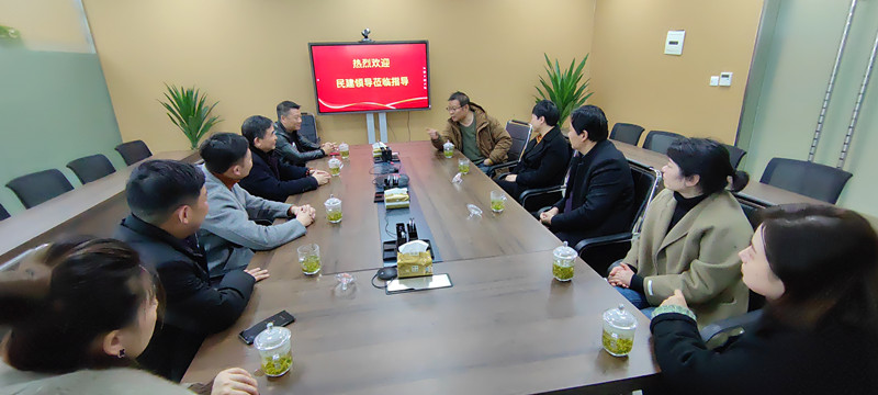 新春大走访，助力开门红----民建安庆市大观区委、市企工委联合走访调研新会员企业