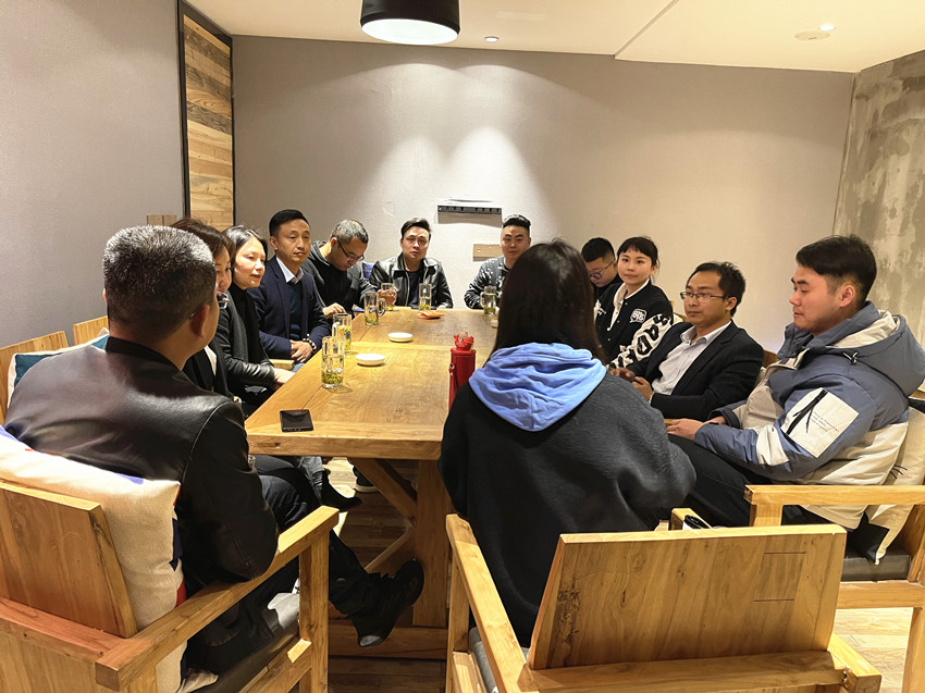 民建安庆市宜秀区委走访新会员企业