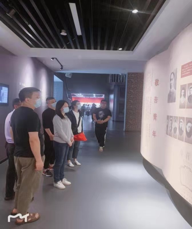 民建安庆市宜秀四支部赴独秀园开展“学习中共党史，传承革命精神”主题教育活动