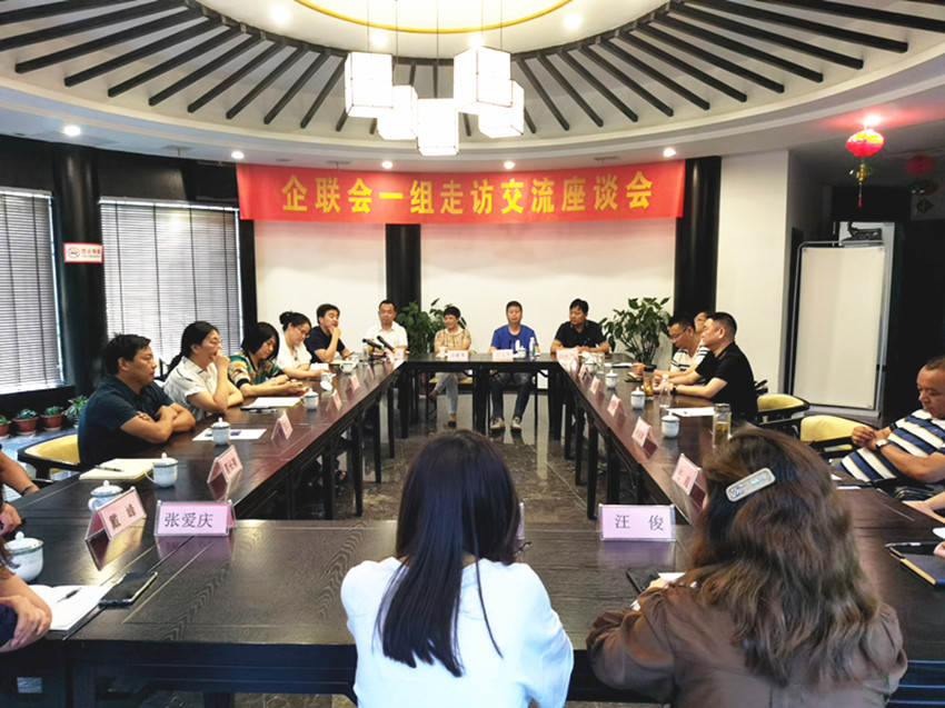 安庆市（民建）企联会第一小组开展理事单位走访活动