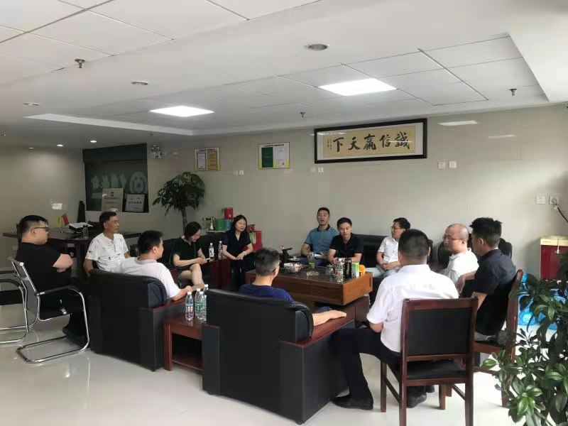 民建安庆市宜秀区委第一、三、四、五支部联合走访调研新会员和会员企业