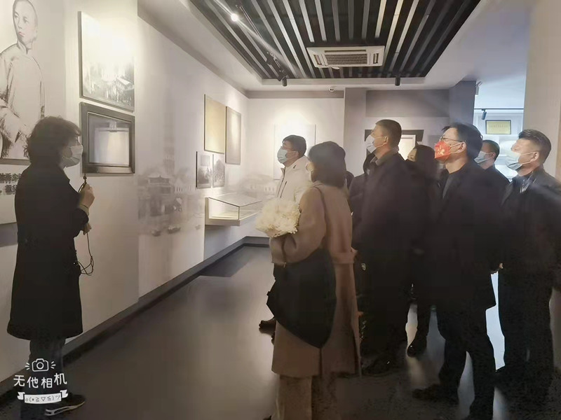 民建安庆市大观三、五支部联合学习中共十九届六中全会精神