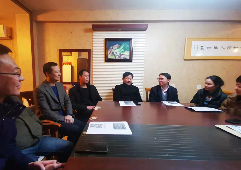 民建安庆市大观四支部走访会员企业并召开支部学习会