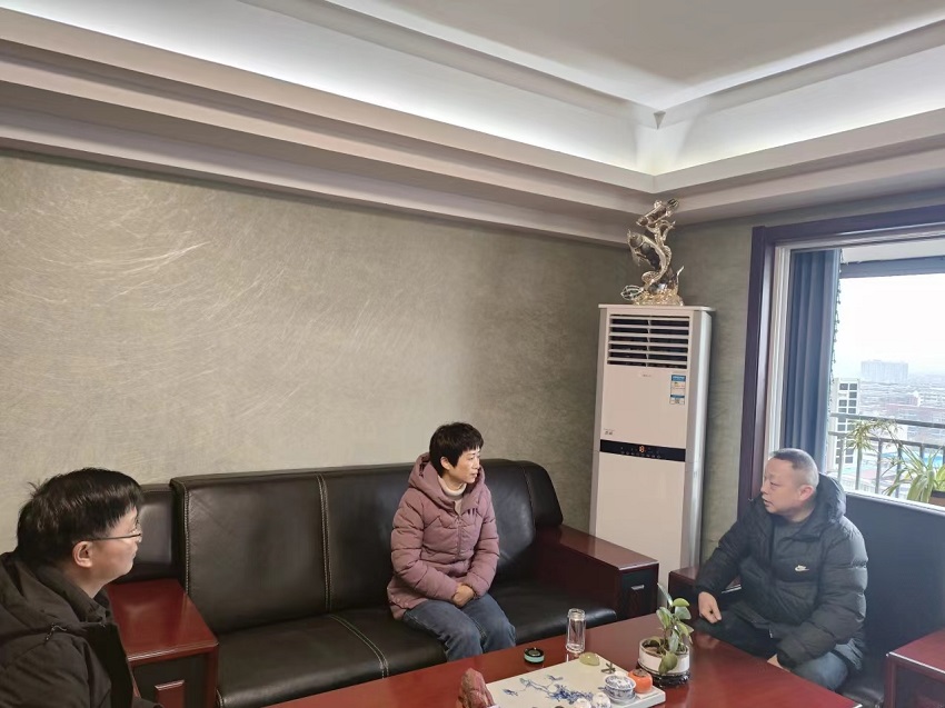 新春大走访 助企开门红