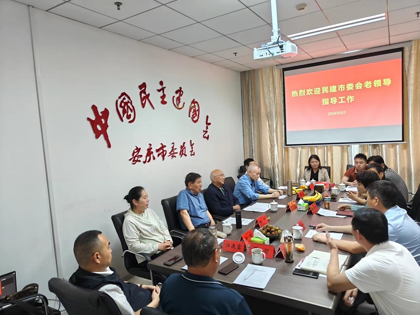 民建安庆市委会召开老领导座谈会